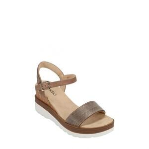 NEW VANELI women's cedra platform wedge sandal in military suede